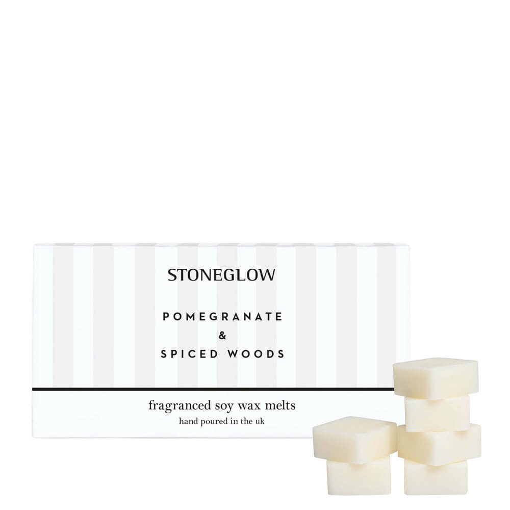 Stoneglow Modern Classics Pomegranate & Spiced Woods Soy Wax Melts